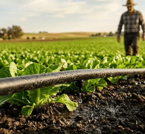 L'Irrigation Goutte à Goutte : Économisez l'Eau, Augmentez vos Rendement