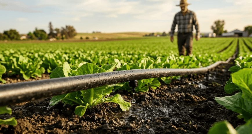 L'Irrigation Goutte à Goutte : Économisez l'Eau, Augmentez vos Rendement