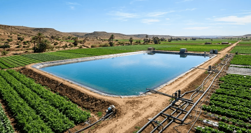 Le Bassin de Stockage d'Eau : La Réserve Essentielle de Votre Exploitation