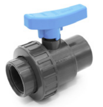 VANNE PVC FILETEE