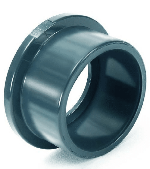 COLLET STRIÉ PVC (PORTE BRIDE)